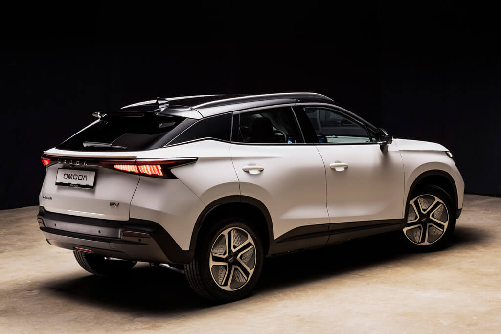 Omoda 5 EV - Dizajn exteriéru
